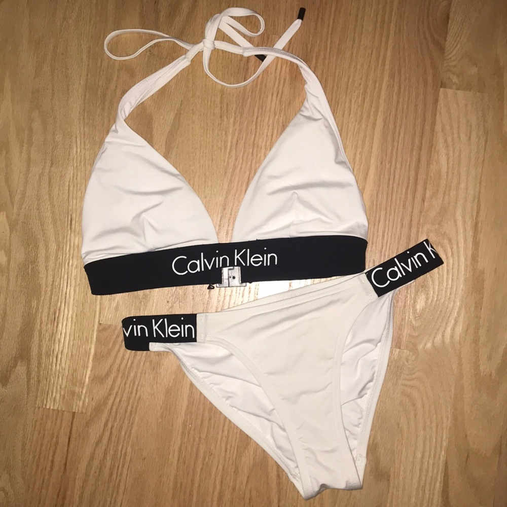 two piece bathing suit